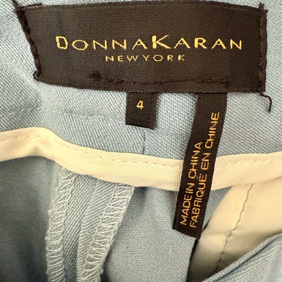 Donna Karan New York Blue Stretch Ankle Pants Size 4 Spring 2018 Tailored - Picture 10 of 12